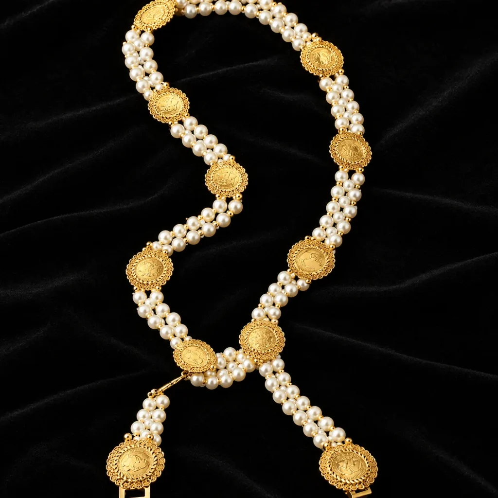 Ceremony belt — on velvet
